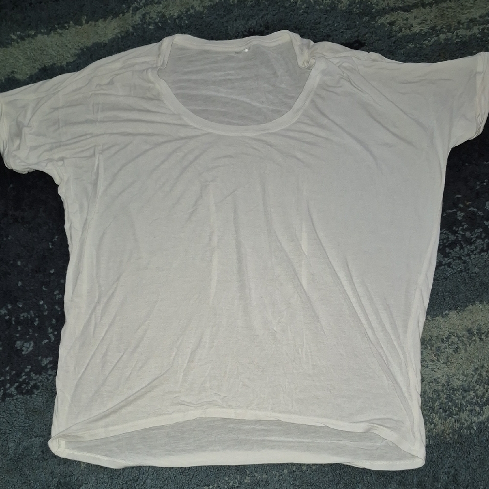 KIT AND ACE White Casual T-Shirt Size M
